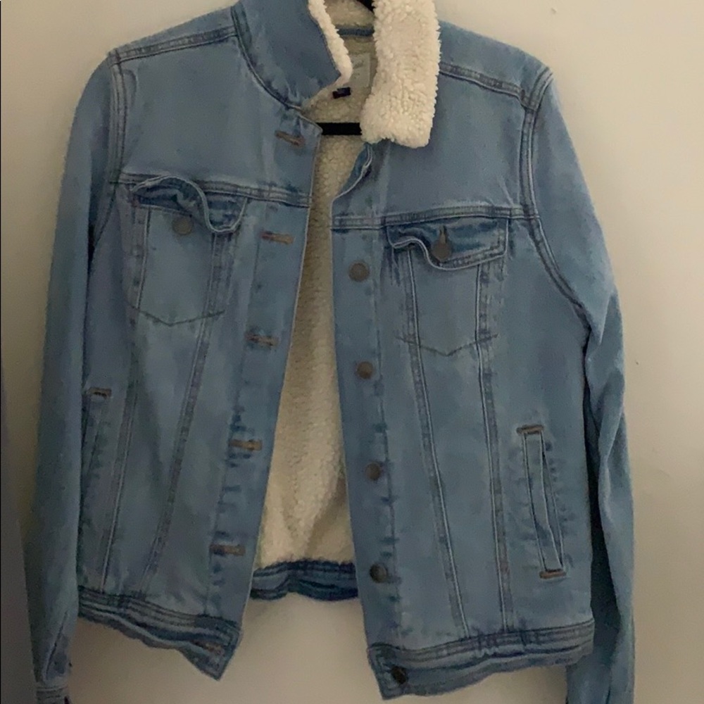 A jean jacket
